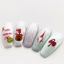 Festive And Fun Holiday Pack, Clear Jelly Stamper (u)
